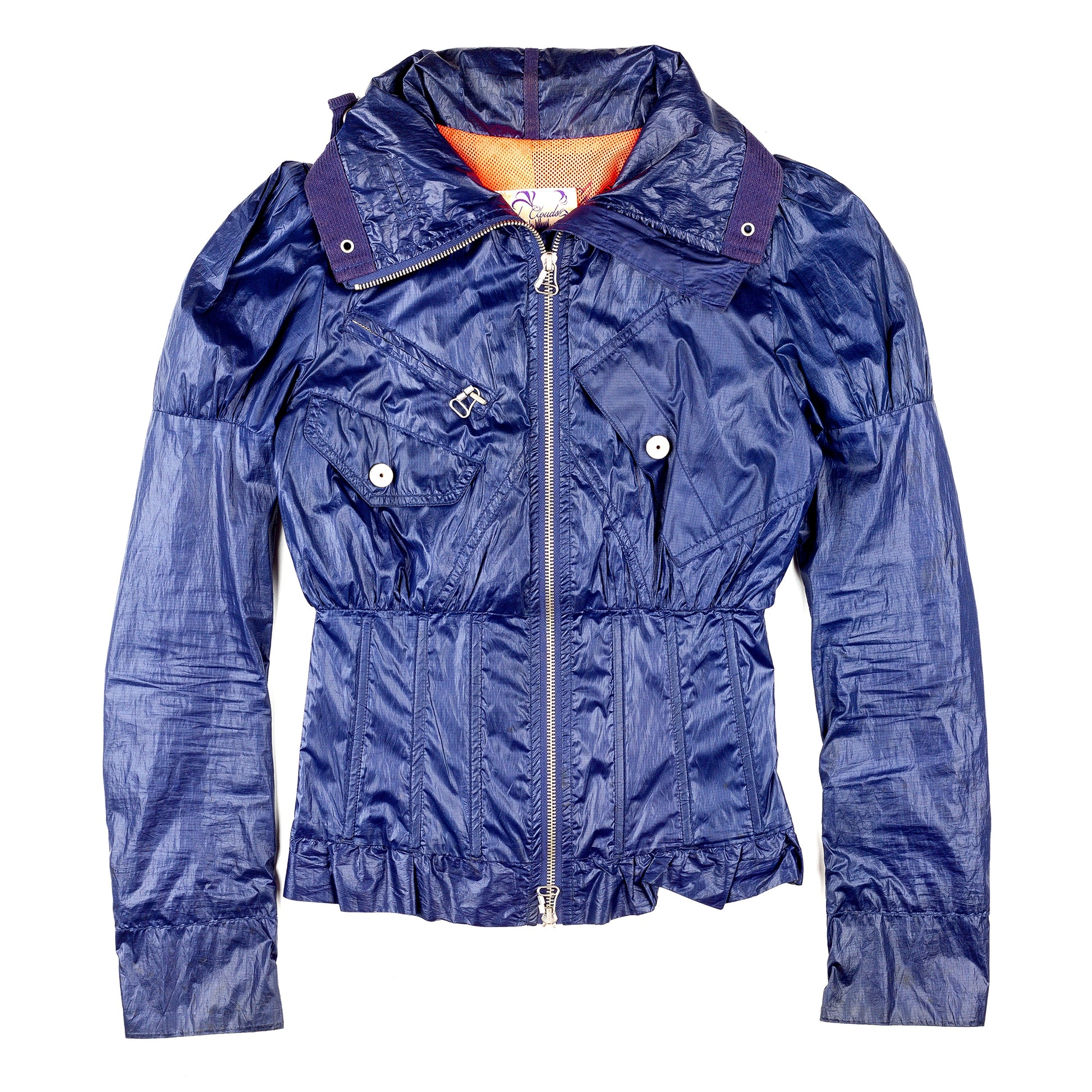 Diesel Bustier Parachute Vintage Polyester Jacket (XXS & S)  