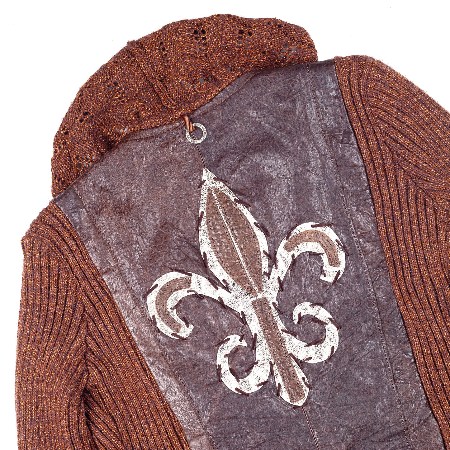 Save The Queen Fleur de Lis Vintage Romantic Cardigan Jacket (M)