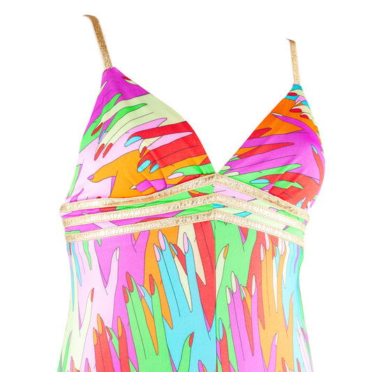 Dolce & Gabbana Vintage Hands Multicolor Dress (S-M)