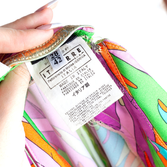 Dolce & Gabbana Vintage Hands Multicolor Dress (S-M)