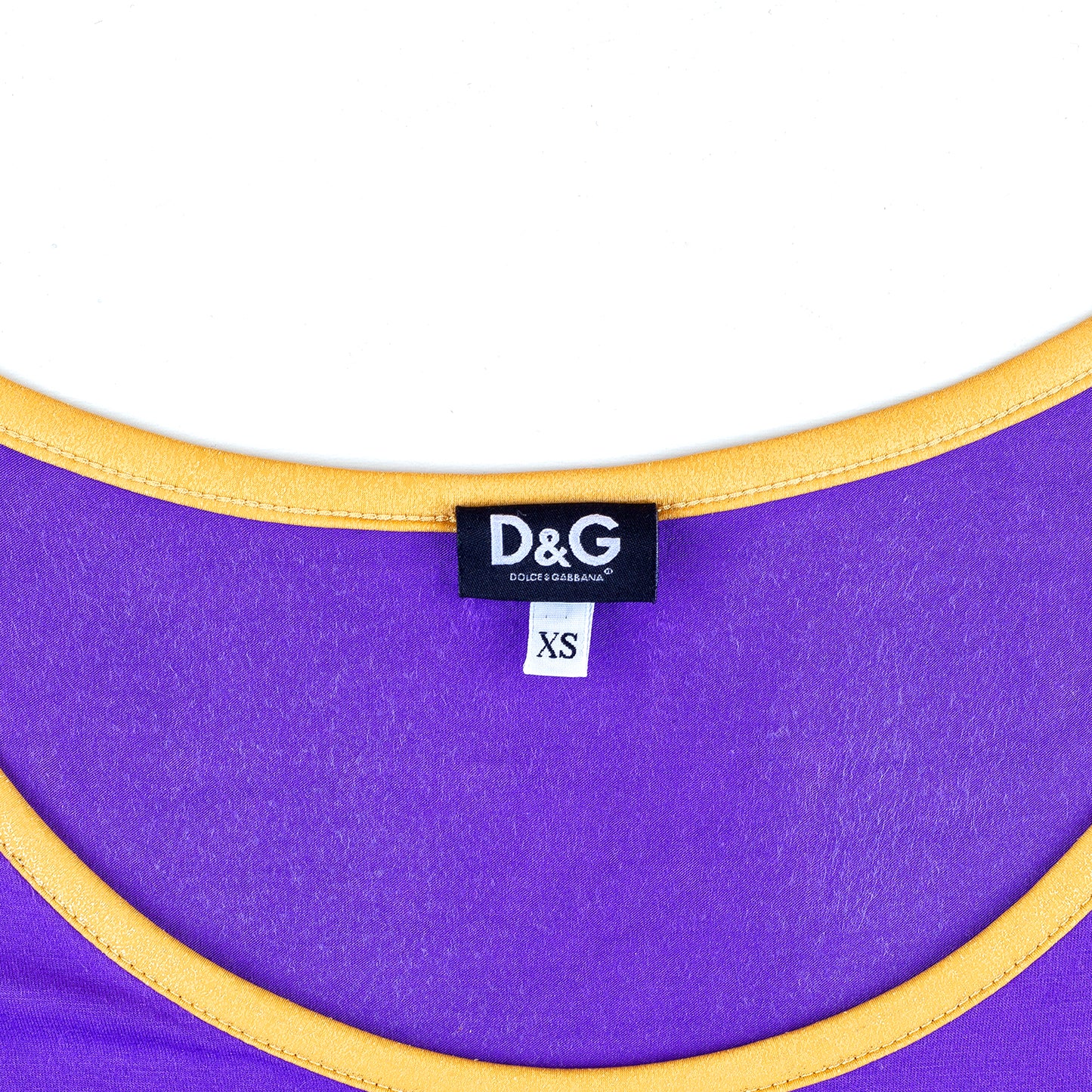 Dolce & Gabbana “I’m Ahead of the Times”  Vintage Purple T-Shirt (XS)