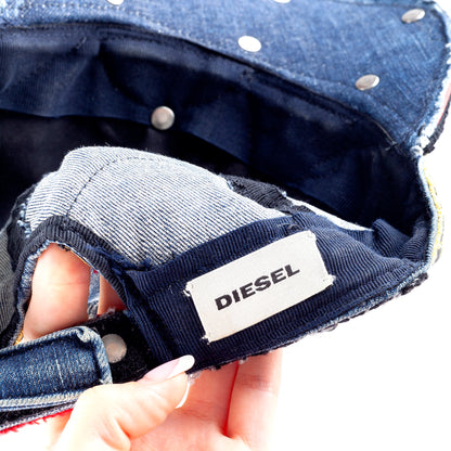 Diesel 2013 “DIESEL TRIBUTE x Nicola Formichetti” Vintage Patches Denim Snapback Cap