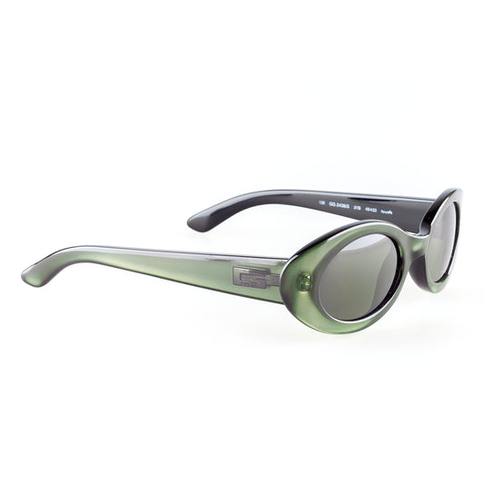 Gucci GG 2438/S 3YB Oval Green Vintage Sunglasses