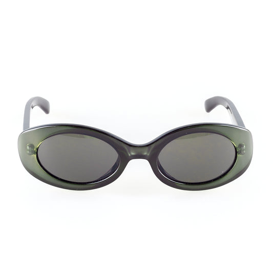Gucci GG 2438/S 3YB Oval Green Vintage Sunglasses