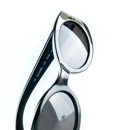 Gucci GG 2438/S 3YB Oval Green Vintage Sunglasses