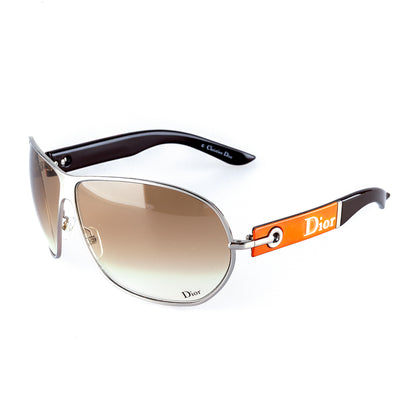 Christian Dior “Dior Logo 2” DTFYP Vintage Remove Before Flight Black/Orange Sunglasses