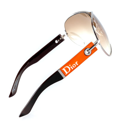 Christian Dior “Dior Logo 2” DTFYP Vintage Remove Before Flight Black/Orange Sunglasses