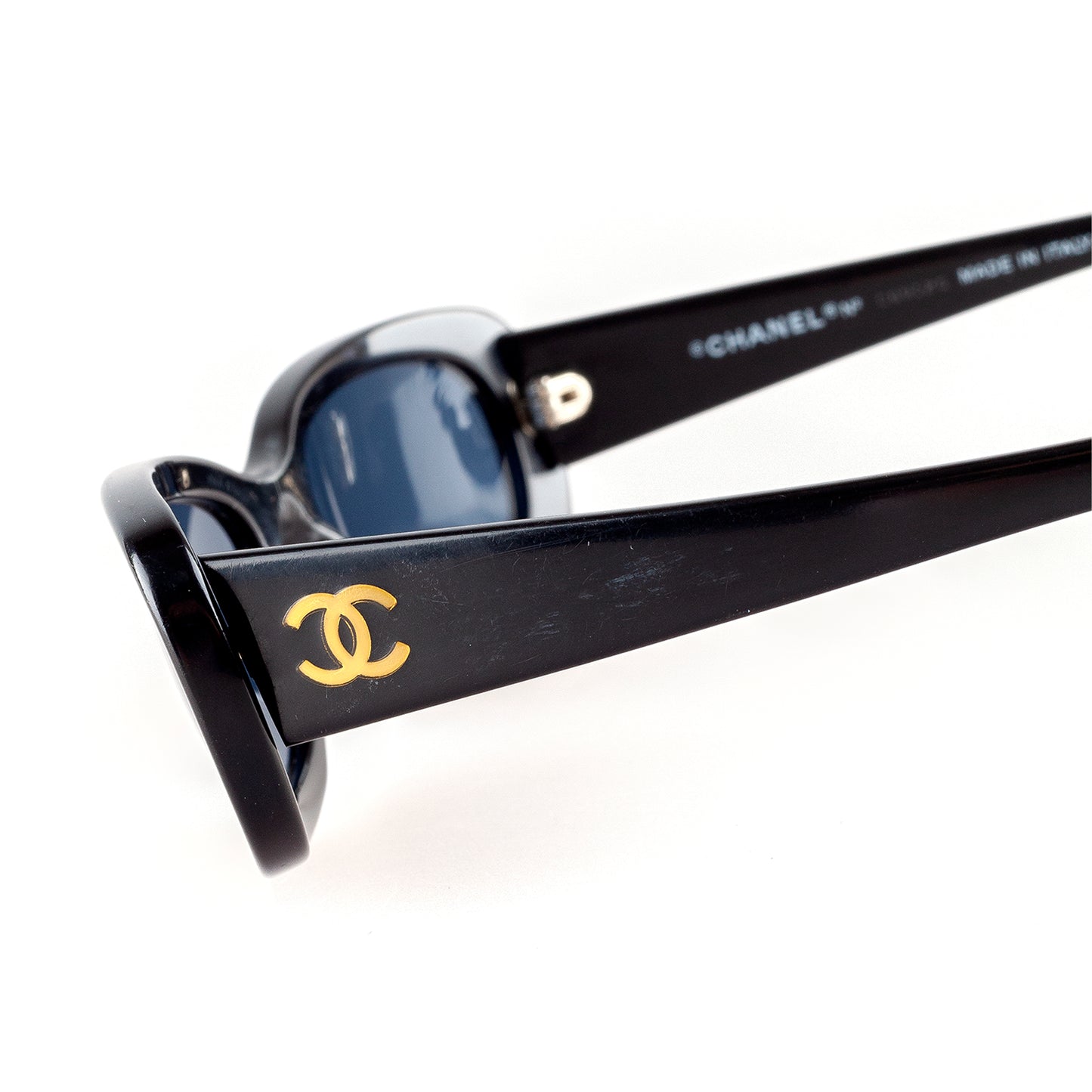 Chanel 5011 C 501/91 Vintage Black Sunglasses