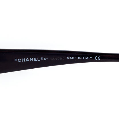 Chanel 5011 C 501/91 Vintage Black Sunglasses