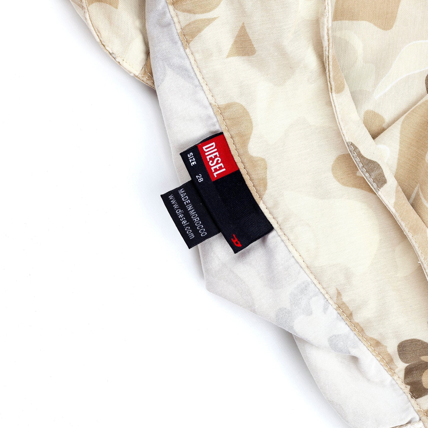 Diesel Camouflage Military Mini Skirt (M)