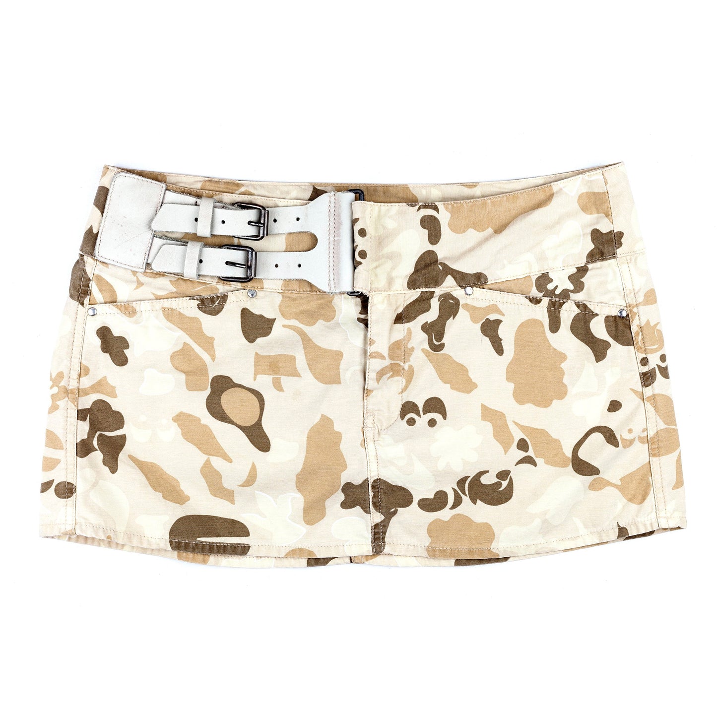 Diesel Camouflage Military Mini Skirt (M)