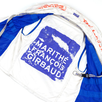 Marithé François Girbaud “Rallye Des Gazelles” Reversible Utility Multipocket Vest (S)