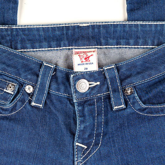 True Religion Dark Denim Stones Vintage Jeans (M-29")