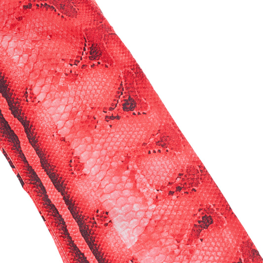 Just Cavalli Red Snake Print Vintage Pants (S)