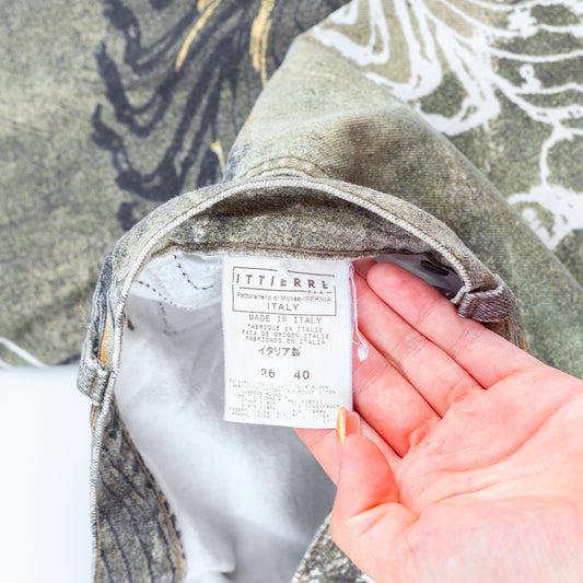 Just Cavalli AW 2003 Astrology Vintage Pants (M)