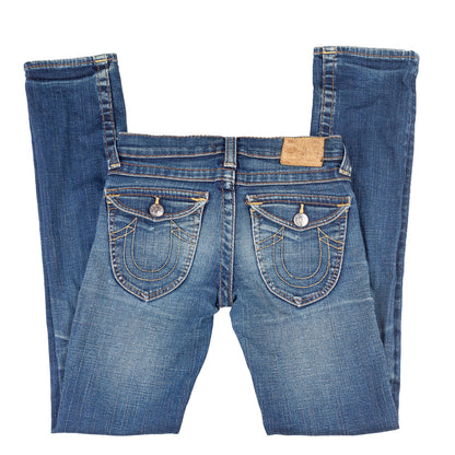 True Religion Dark Denim Vintage Jeans (XS)