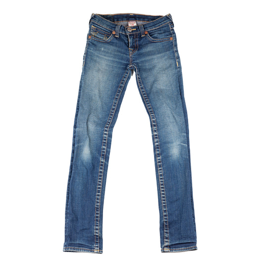 True Religion Dark Denim Vintage Jeans (XS)
