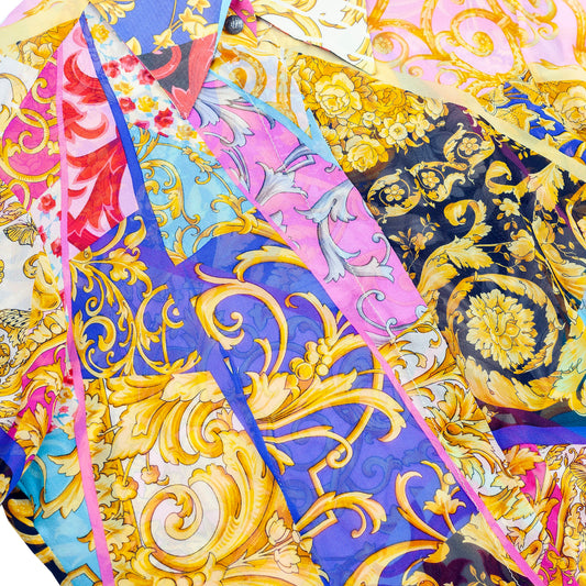 1980’s Gianni Versace Couture Barocco Colorful Print Shirt (M)