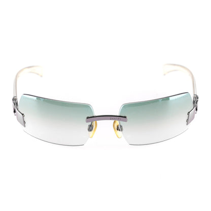 Chanel 4048 Green Frameless CC Logo Sunglasses