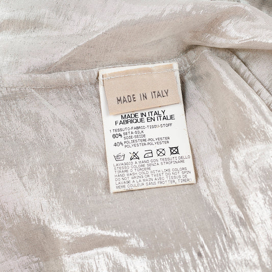 Marithé François Girbaud Metallic Golden Tank Top (M)