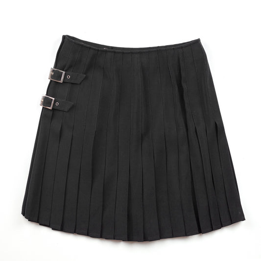 Mugler Black Pleated Skirt (S)