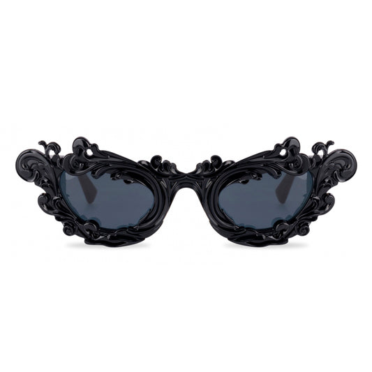 Moschino Limited Edition MOS089/S 807IR Vintage Black Frame Sunglasses