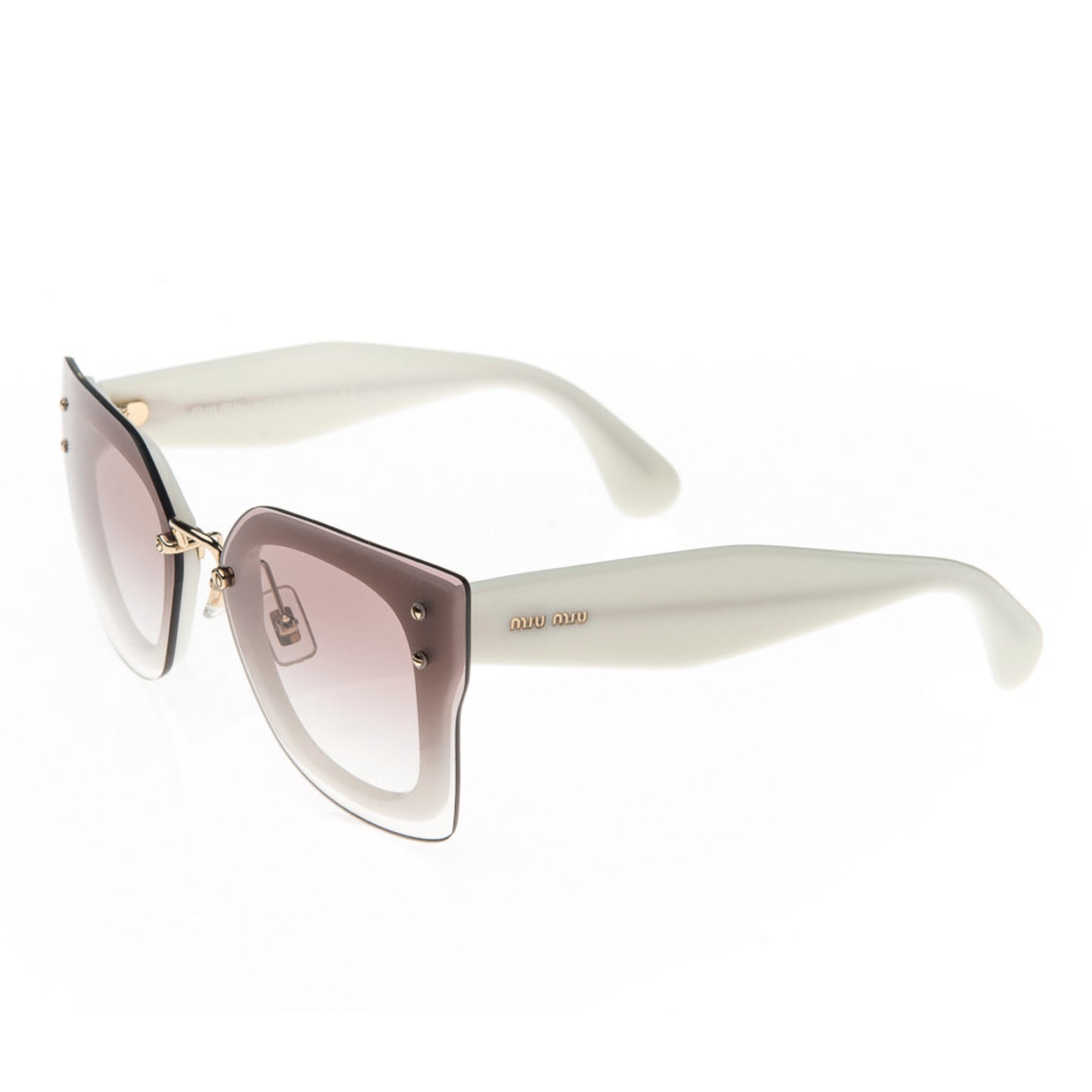 Miu Miu SMU 04R 7S3-1LO Vintage Cat Eye Sunglasses