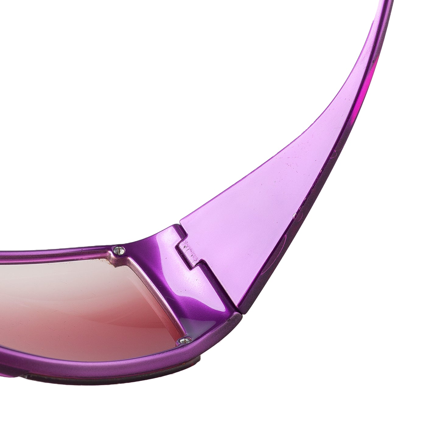 Dior Overshine 2 Purple Vintage Shield Sunglasses