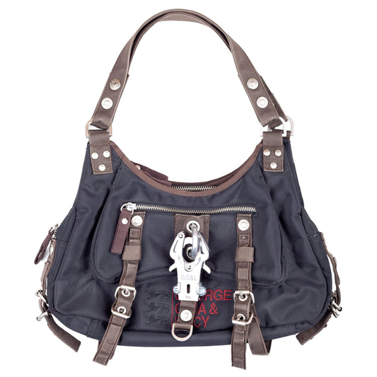 GG&L George Gina & Lucy “MOS COWGIRL” Brown Shoulder Bag