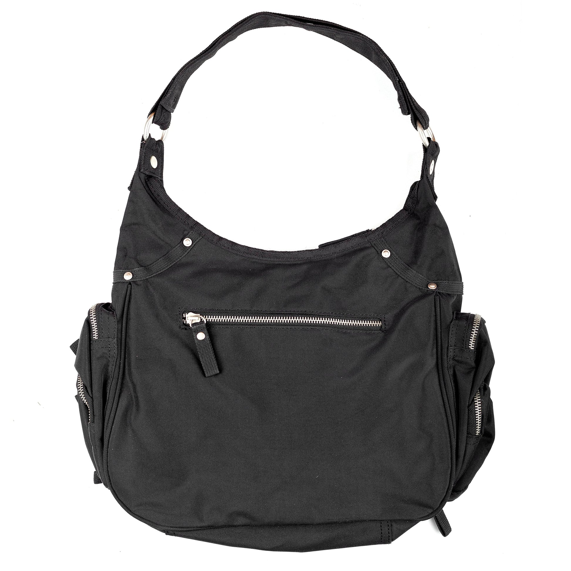 GG&L George Gina & Lucy “WILDYBALDA” Multipocket Black Shoulder Bag