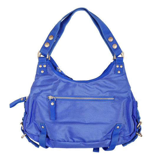 GG&L George Gina & Lucy “MOS COWGIRL” Electric Blue Shoulder Bag