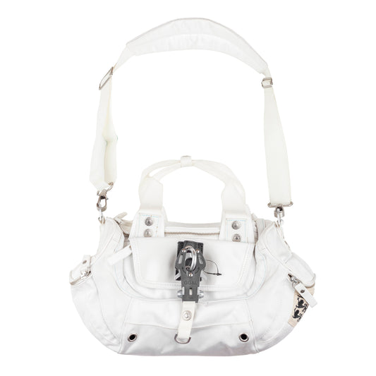 GG&L George Gina & Lucy “LOVEBOAT” White Bag