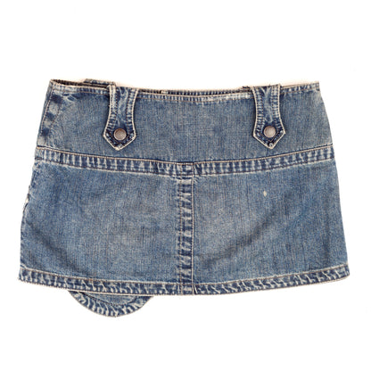 Diesel Denim Vintage Cargo Mini Skirt (XS-S)