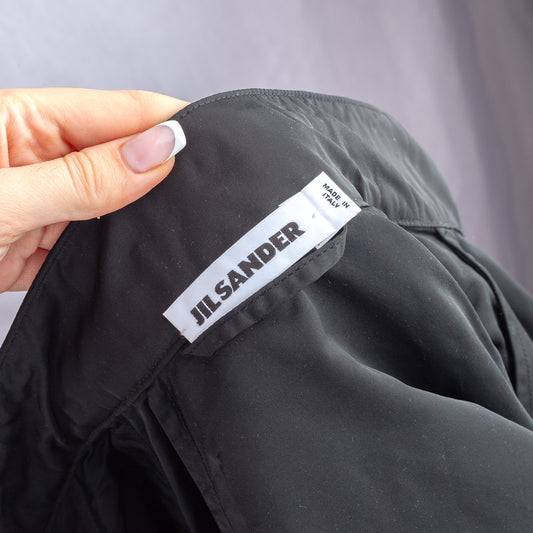 JIL SANDER Vintage Black Coach Jacket (M)