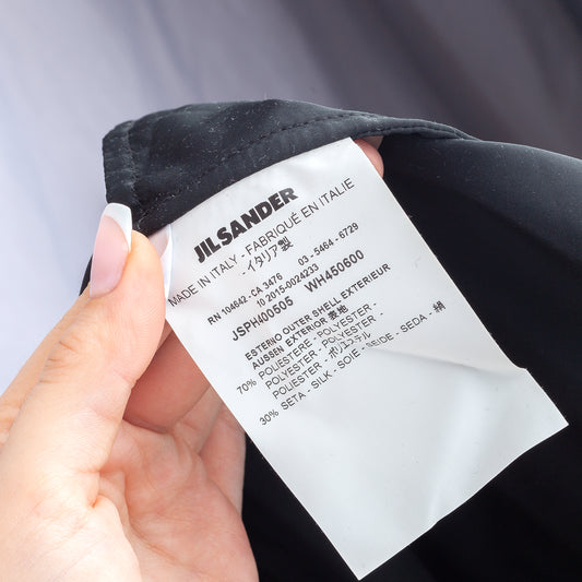 JIL SANDER Vintage Black Coach Jacket (M)