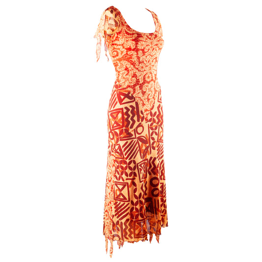 Save The Queen Medieval Vintage Maxi Dress (M)