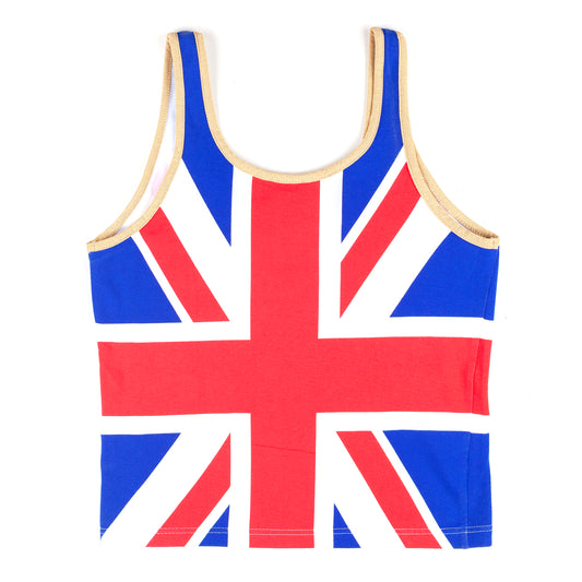 Dolce & Gabbana UK Flag Union Jack Vintage Tank Top (S)