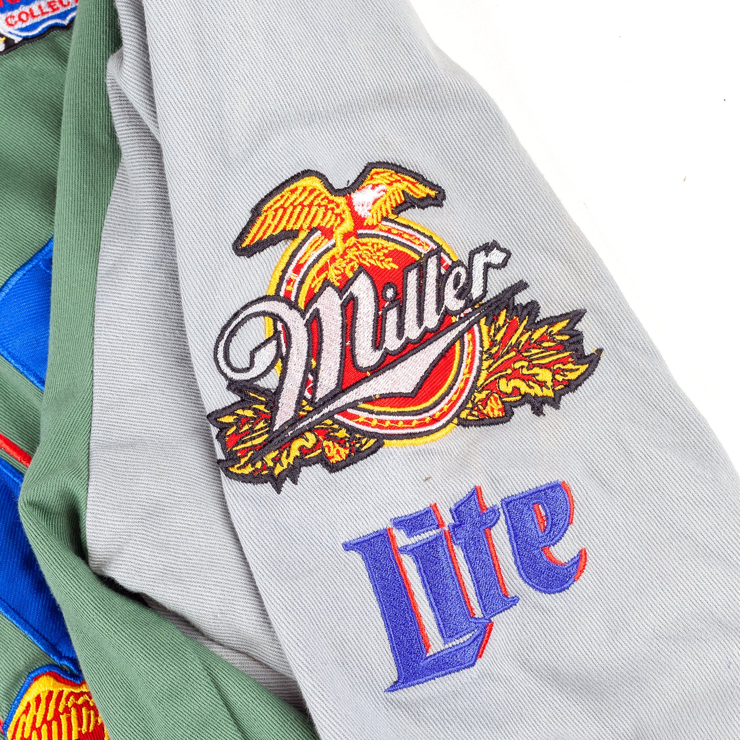 JEFF HAMILTON Vintage Miller Lite Racing Collection Jacket (L)