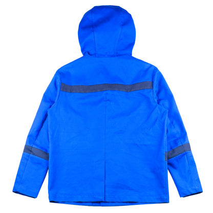 Dirk Bikkembergs Vintage Blue Hooded Parka (XL)