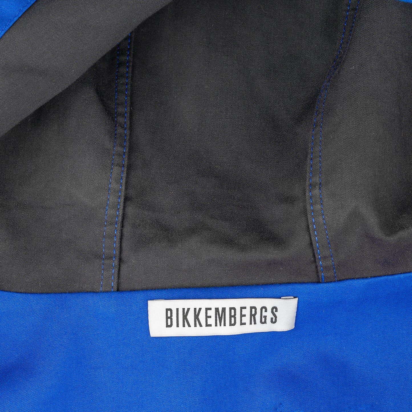 Dirk Bikkembergs Vintage Blue Hooded Parka (XL)