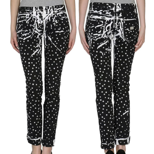 Dolce & Gabbana Vintage Stars Skinny Jeans (S)