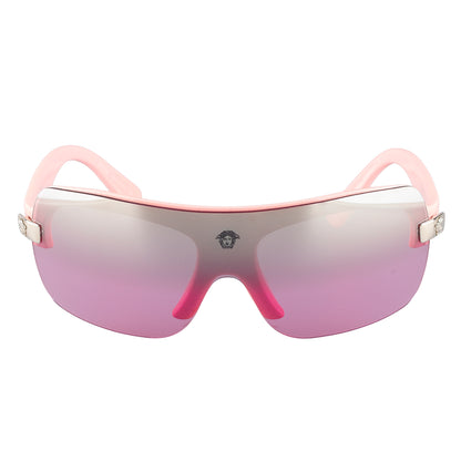 Versace 4018-V 333/7A Pink Shield Sunglasses