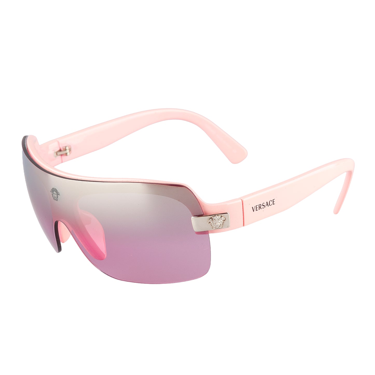 Versace 4018-V 333/7A Pink Shield Sunglasses