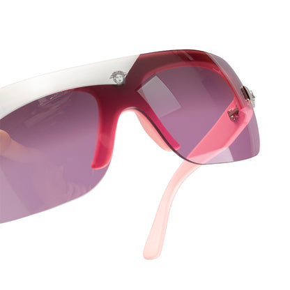 Versace 4018-V 333/7A Pink Shield Sunglasses