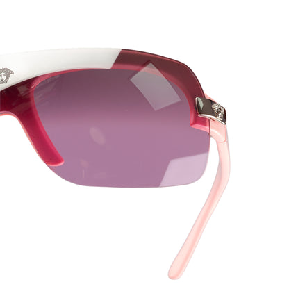 Versace 4018-V 333/7A Pink Shield Sunglasses