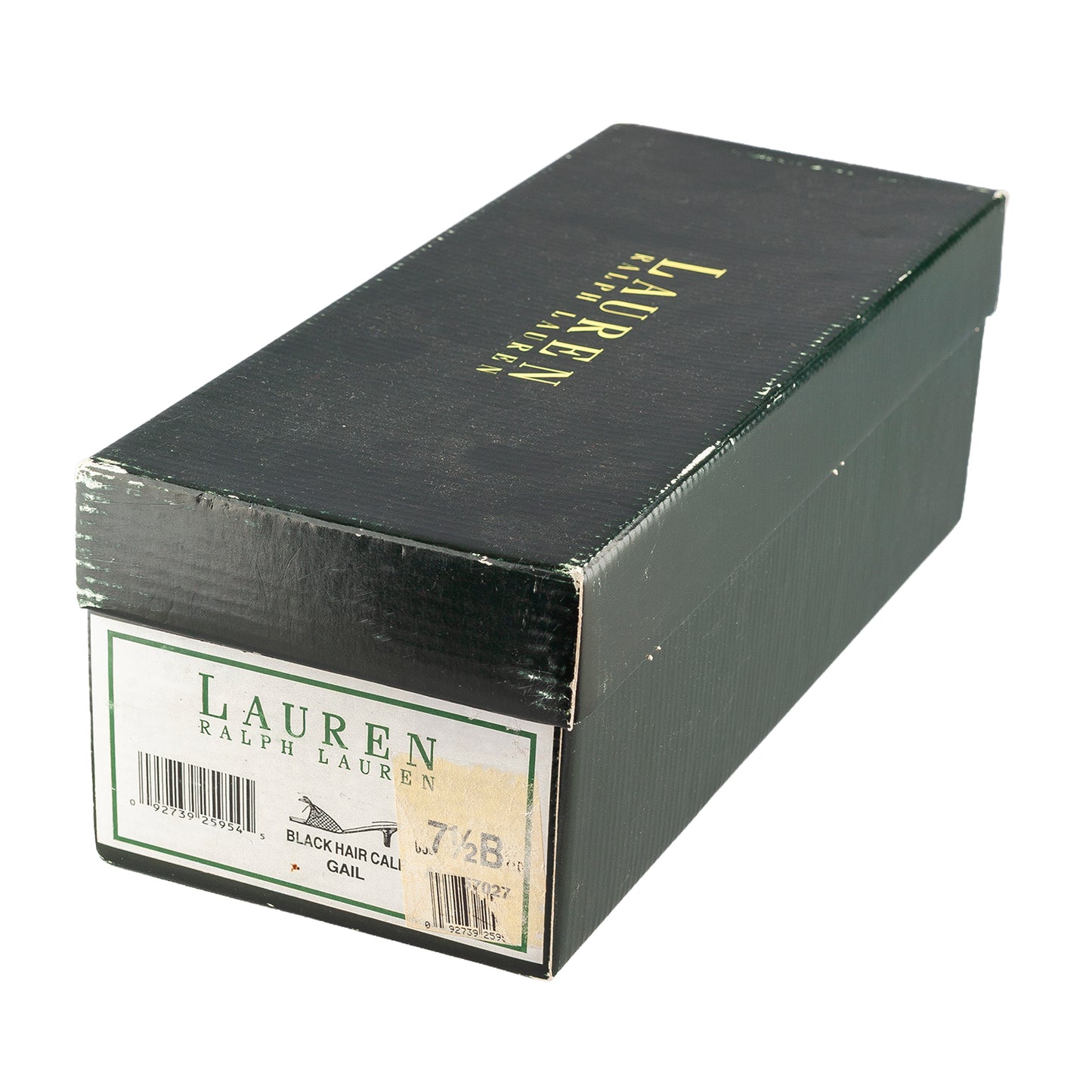 Ralph Lauren Vintage Black Pony Kitten Heels