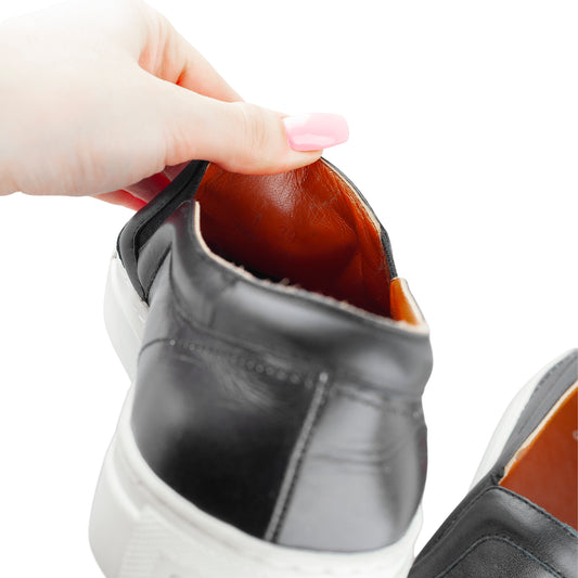 Givenchy Paris by Tisci x Disney Bambi Black Leather Slip On Shoes