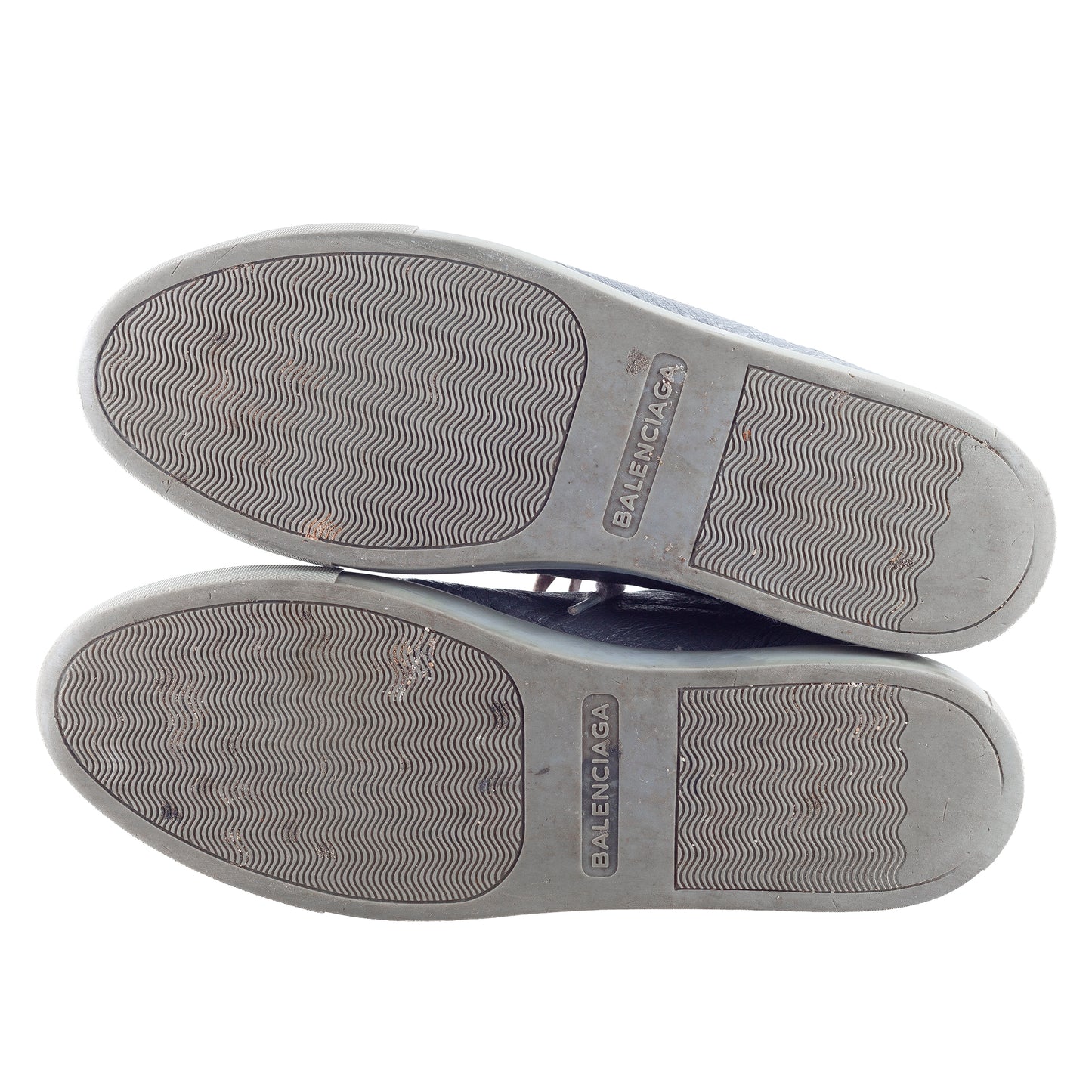 Balenciaga Arena Low Grey Leather Shoes