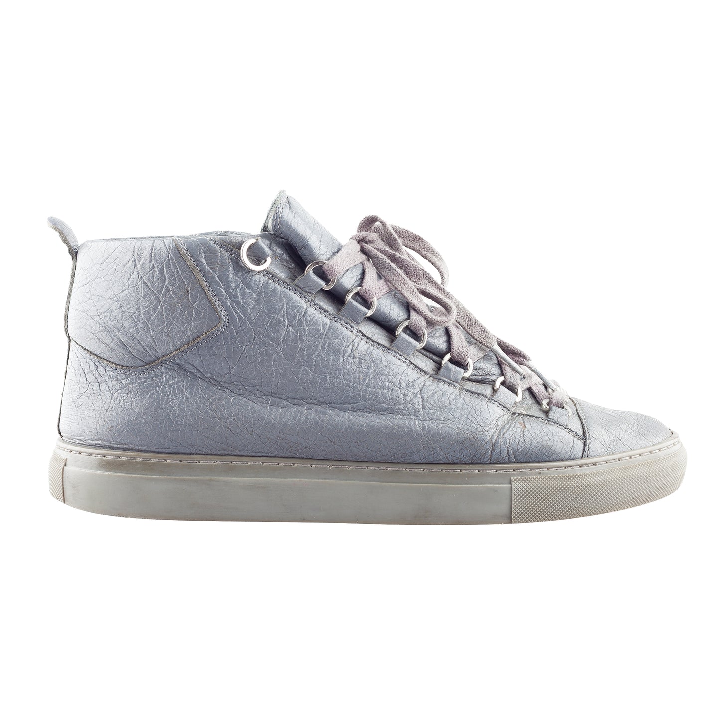 Balenciaga Arena Low Grey Leather Shoes