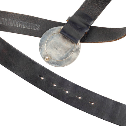 Dirk Bikkembergs Football Buckle Leather Belt